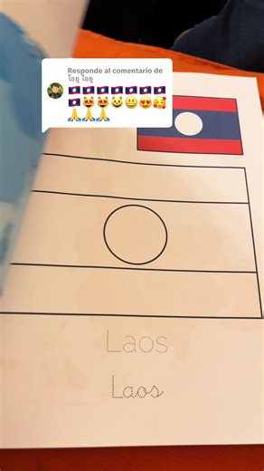 Respuesta a @โอยู โอยู Did you know the Laos flag is super unique? 🇱🇦 Instead of a star, it features a white circle representing the full moon over the Mekong River! 🌕🌊 • 🔴 Red: The blood shed for independence. 🔵 Blue: Wealth and the Mekong River. ⚪ White Circle: The moon and the unity of the people. • 🎨 Color the world with me! My