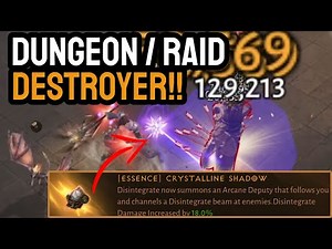 Wizard BEST DUNGEON & RAIDS Build! All-In-One CRAZY DPS! [Diablo Immortal]