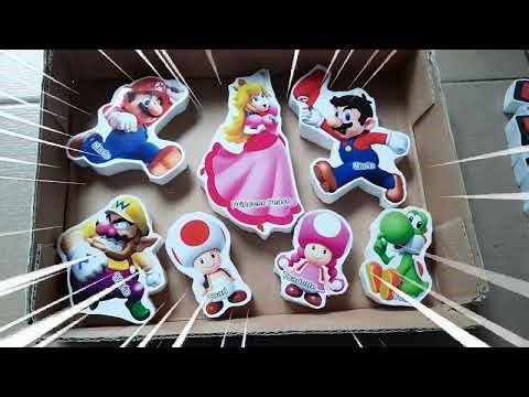 #66 Compilation Video Full Box of Mario Bros v Yoshi Toadette PrincDaisy | ASMR Video Relaxing Heart