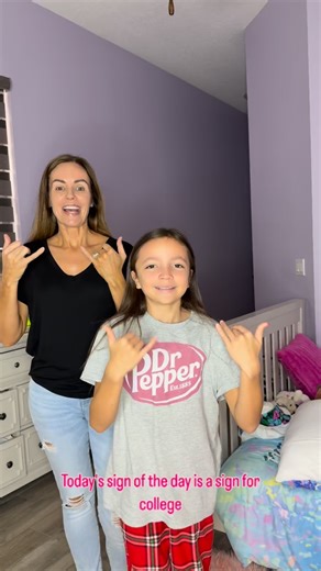 Krystan| American Sign Language Interpreter on Instagram: "ASL for parents raising Deaf & Hard of Hearing kids ⭐️ Sign of the Day: A sign connected to school and future plans 🎓 ➡️ The sign for COLLEGE ✨Comment “START” below to join our ASL academy and go beyond a sign of the day with live practice! 💬 Language access today helps Deaf and Hard of Hearing kids build confidence for their future. #learnasl #deafeducation #aslforfamilies #signlanguagelearning #futurefocused SEO| Learn American Sign 