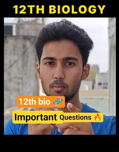 12th Biology Important Questions | Score 91+ Marks in Public Exam