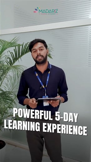 Madariz Global Academy on Instagram: "WINTER OF INNOVATION – AI & ROBOTICS WORKSHOP A 5-day hands-on workshop by Madariz Global Academy × InnoRootsAI for students 8+ years. ✅ Dec 27–31 ✅ Learn Python basics, game development, robotics, IoT & AI through practical sessions and mini-projects. 🎁 Exclusive discounts on future AI courses ✅ Limited seats – Scan QR / Contact now ✅ Instructor: Muhamad Niyas | InnoRootsAI 👉 Learn today. Innovate tomorrow. . 📞 For Any Information: ‪+966 55 7444 384‬ 🌐 