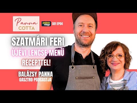 ÚJÉVI LENCSE MENÜ RECEPTEKKEL SZATMÁRI "FŐZELÉKES" FERITŐL! | Panna Cotta | Palikék világa
