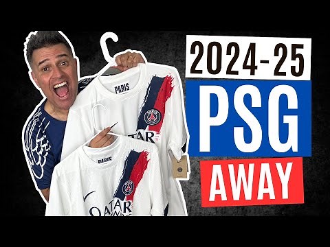 2024-25 PSG AWAY SHIRT REVIEW 🔥 | MATCH (DRI-FIT ADV) ⚽️ VS STADIUM (DRI-FIT) 👕 | JERSEY COMPARISON