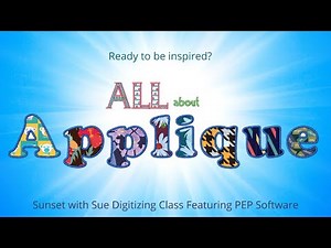 OML Embroidery Live! All about digitizing Applique + creative inspiration