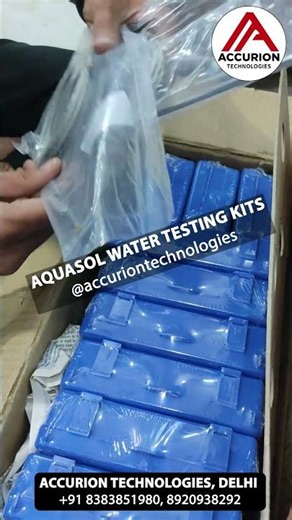 AQUASOL WATER TESTING KIT available at Accurion Technologies! ‪@AccurionTechnologies‬