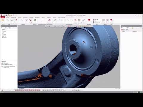 Reverse engineering a van suspension part | Geomagic Design X