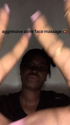 Aggressive #asmr Face Massage #visualtingle