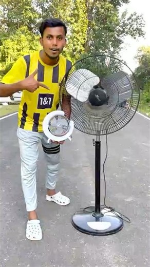 New Big Stand Fan Unboxing & Testing 😄🔥