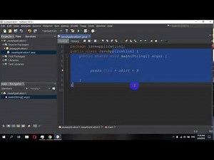How to Select Columns in Netbeans | Toggle Rectangular Selection