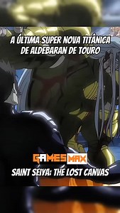 Aldebaran libera a derradeira Super Nova Titânica, extermina o último Espectros e, mesmo após a morte, permanece de pé, como um símbolo eterno da força dos Cavaleiros de Ouro. #thelostcanvas #saintseiya | GamesMAX