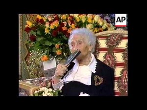 FRANCE: WOMAN BELIEVED TO BE WORLD'S OLDEST PERSON DIES AGE 122