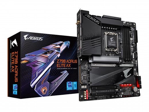 GIGABYTE Z790 AORUS ELITE AX LGA 1700 Intel Z790 ATX Motherboard with DDR5, Quad M.2, PCIe 5.0, USB 3.2 Gen2X2 Type-C, Intel WiFi 6E, 2.5GbE LAN, Q-Flash Plus, PCIe EZ-Latch - Newegg.com