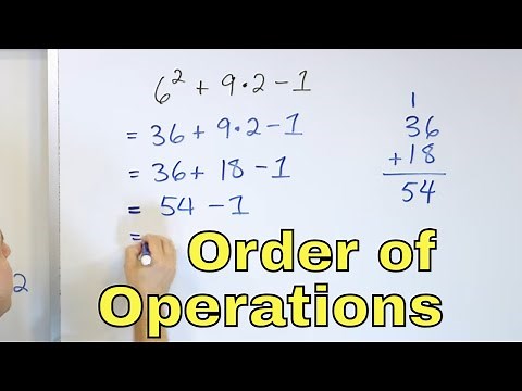What is Order of Operations & PEMDAS? - [6-5-5]