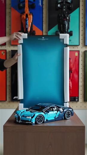 Cuadro de lego jugado s/75 soles #lego #bugati #limaperu🇵🇪