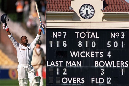 The genius of Brian Lara and the summer he re-wrote cricket’s record books