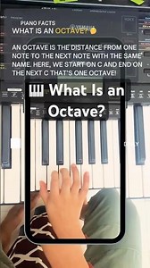 🎹What Is an Octave?Explained in 8 Sec #Shorts #ytshorts #trending #piano #kidspiano #pianofacts#fyp