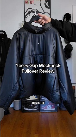 Yeezy Gap Mockneck Pullover Review #yeezy #kanyewest #jacket #yzy #fyp