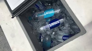 time for a quick selfie in #NYC at the #smartwatersummer sampling event ☁️☁️☁️ | smartwater