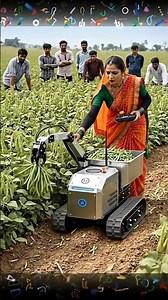 🤖 Tiny AI Robot, Massive Farming Revolution! 🌱🚜 | Smart Farming Technology #SmartFarming #AIFarming