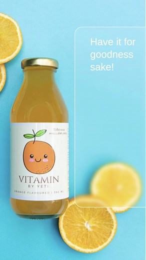 Vitamin by Yeti contains Vitamins A, B5, B6. B7. B12, D3, E and K2. It is the perfect rejuvenating kick for your body, mind and taste buds! #srilanka #vitamin #rejuvenating #yeti