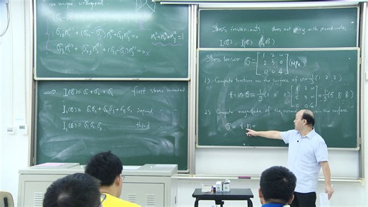 【国家一流课程】张俊乾 弹性力学（第六讲: Principal stress directions and stress invariants）