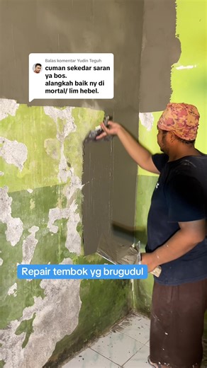 Membangun Tembok Minimalis dengan Hebel dan Mortar