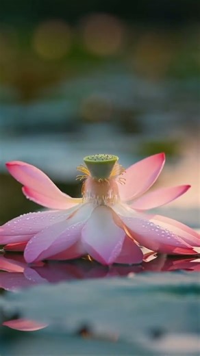 Lotus becomes cygnet — Lotus → Swan Cygnet 9s Morph #shorts #cute #nature