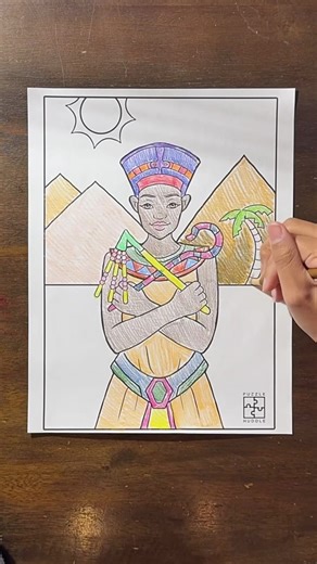 Google’s #1 ranked collection of Black History coloring pages includes our Egyptian Queen coloring pages, created to help children explore African history, leadership, and cultural legacy through a simple, hands on coloring activity that works for classrooms, homeschool, libraries, and family learning at home. #BlackHistoryColoringPages #bhm #blackhistorymonth BlackHistoryMonthActivities #blackhistory
