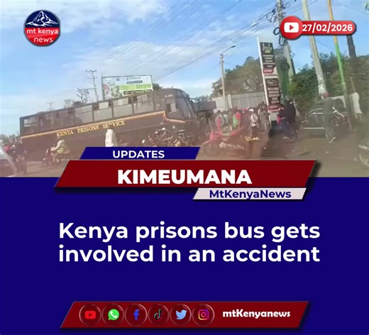 Bus Accident Involving Kimeumana Kenya Prisons
