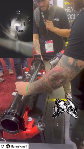 Come one, come all to the #MegaPress press-in branch connector demo. 🫡 @flynnstone1 AHR Expo #viega #viegapress #plumbing #trades #presstechnology | Viega LLC