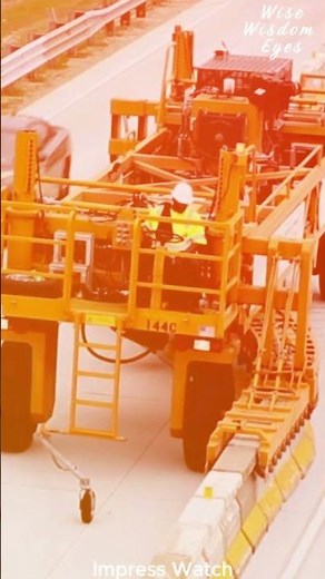 Road Zipper Barrier: Moveable Median Barrier & Barrier Transfer Machine