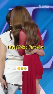 Faye Yoko Practice #FayePeraya Faye yoko Real Scenes 💋🥰😍🙈 | Blank the series Fans Club