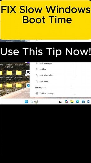Check And Fix Slow Windows Start-Up Easily #shorts #viralshort
