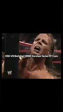 HBK VS Bret Hart WWE Survivor Series 97 Core 🔥