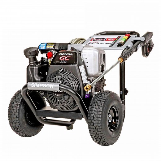 Reviews for SIMPSON 3200 PSI 2.5 GPM Megashot Cold Water Gas Pressure Washer w/ Honda Engine | Pg 1 - The Home Depot