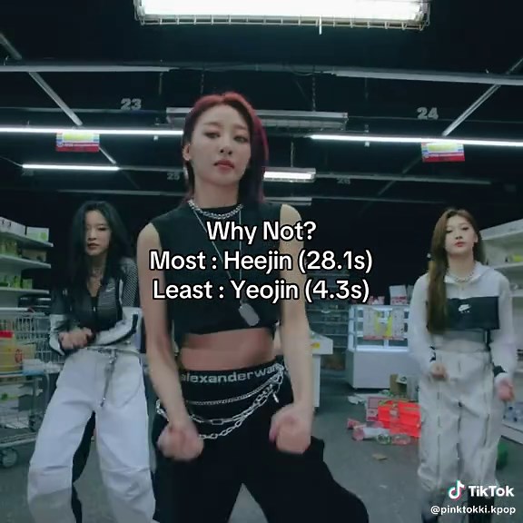 MOST VS LEAST LINES (LOONA ver.) #kpop #fyp #kpopfyp #loona #ottoke | hi high line distribution