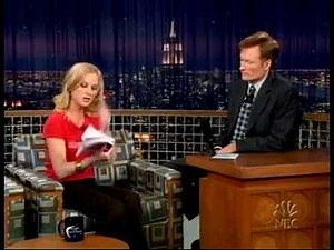 Conan O'Brien 'Amy Poehler 9/30/04