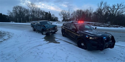 Icy roads in Fond du Lac County cause over a dozen crashes in four hour span