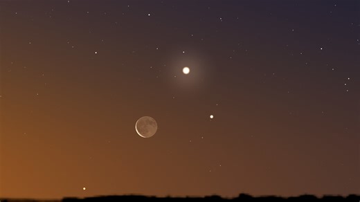 How to see a 'celestial smiley face' in Friday's predawn sky - The Weather Network