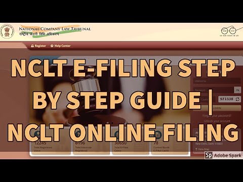 NCLT E-FILING STEP BY STEP GUIDE | NCLT ONLINE FILING BY CS MANISHA SHARMA