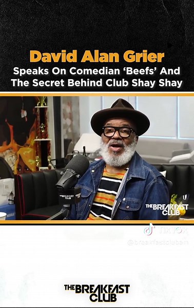 David Alan Grier Discusses Club Shay Shay and Comedian Dynamics