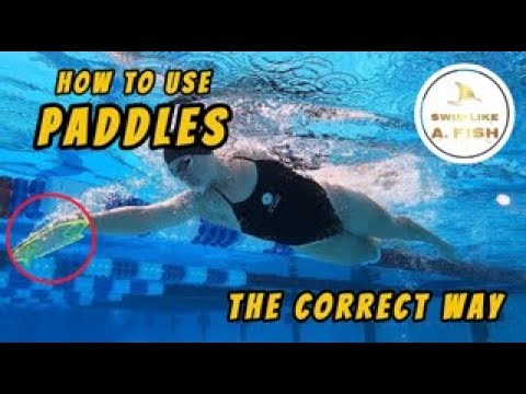 Did You Know Swimmers Use Paddles Wrong? 👀 Here’s How to Use Them Safely ☝🏾