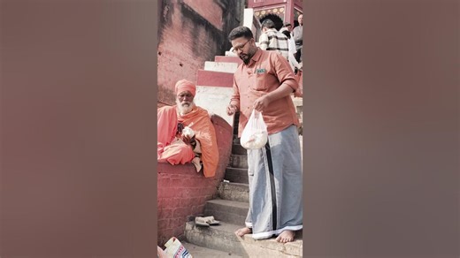 Serving the Saints of Kashi 🙏#ungalpandiyamma