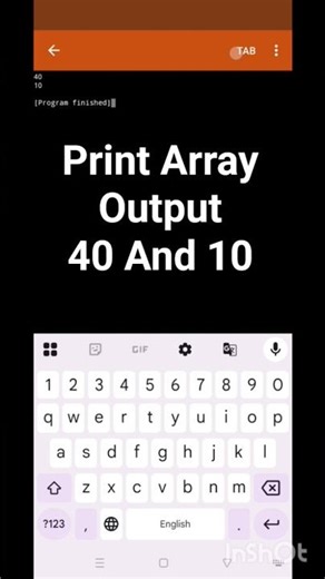 🔥 Only 5 Lines Java Code 😱 Print Array Elements #java #learnjava #programming