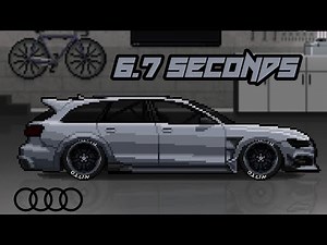 Audi RS6 Avant 3000+Hp build | Pixel Car Racer | 6.7 Seconds