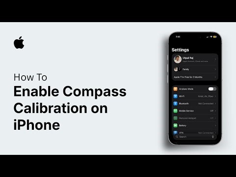 How to Enable Compass Calibration on iPhone