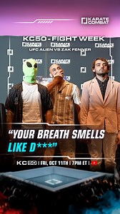 In one of our IFC Fights we have UFC Alien against Zak Fenner 👀 UFC Alien DID NOT hold back during the conference, while Zak stayed cool and collected. We for one LOVE the IFC league - for several reasons.. It’s a life changing opportunity for influencers to get in shape, learn martial arts and combat sports while also promoting a healthier lifestyle for their fans and followers. For us.. That is a WIN-WIN-WIN 🔥 — We are going live from Salt Lake City this Friday, Oct 11th at 7PM. Don’t miss i