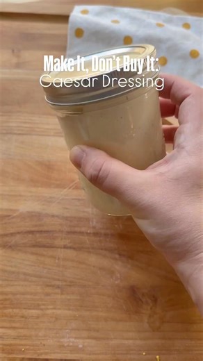 How to make homemade Caesar dressing