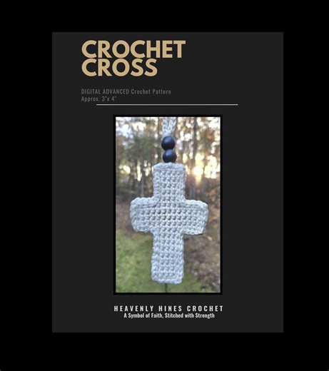 Crochet Cross Pattern PDF - Etsy UK